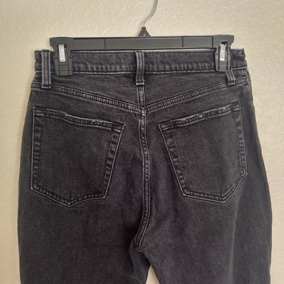 abercrombie and fitch curve love the ankle straight ultra high rise jeans sz 6s - Picture 6 of 9